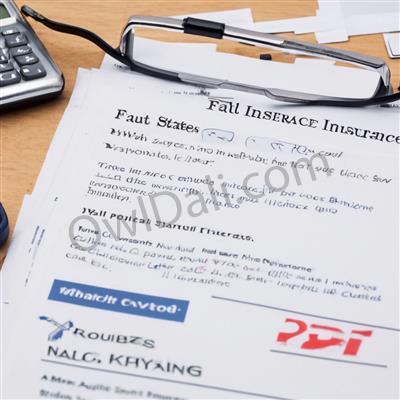 What states have no-fault insurance laws?